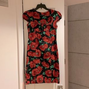 A hot summer mini sundress